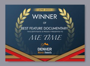 Zertifikat: "Best Feature Documentary" (Denver Movie Awards 2023)