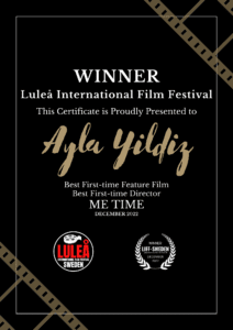 Zertifikat: "Best First-Time Feature Film" (Luleå International Film Festival)